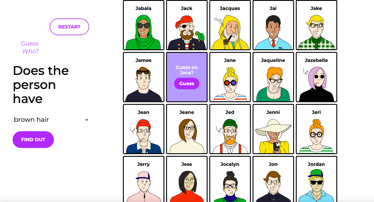 Game of guess who